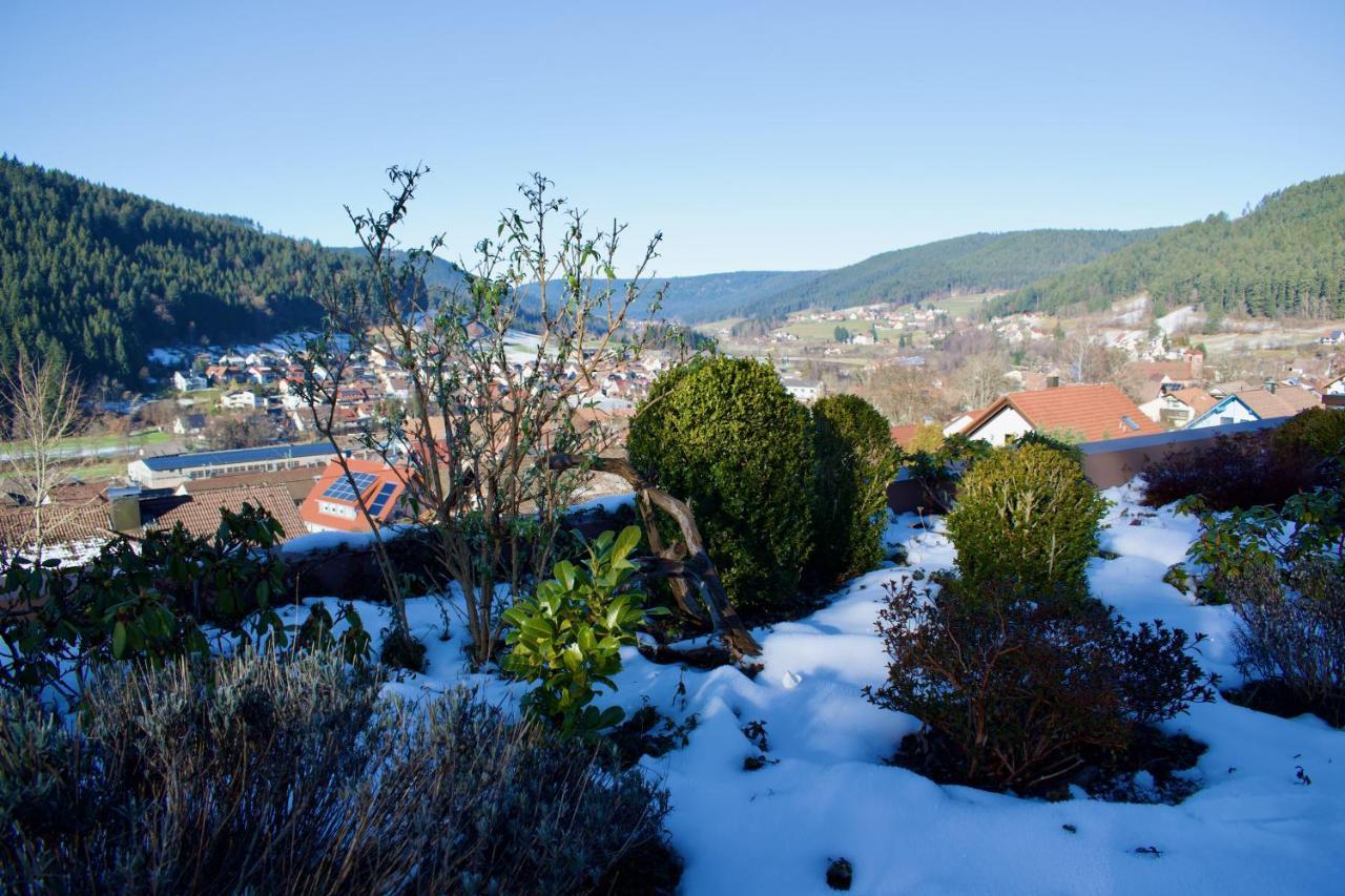 Appartement Mit Herrlicher Aussicht Uebers Murgtal Baiersbronn Exterior photo